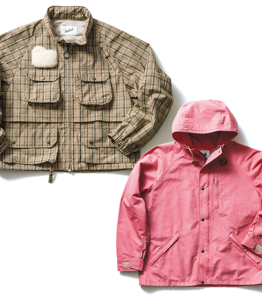 シエラデザインズ オリジナルショートパーカ ウールリッチ アウトドアレーベル マドラスチェック ゲームシャツ ジャケット