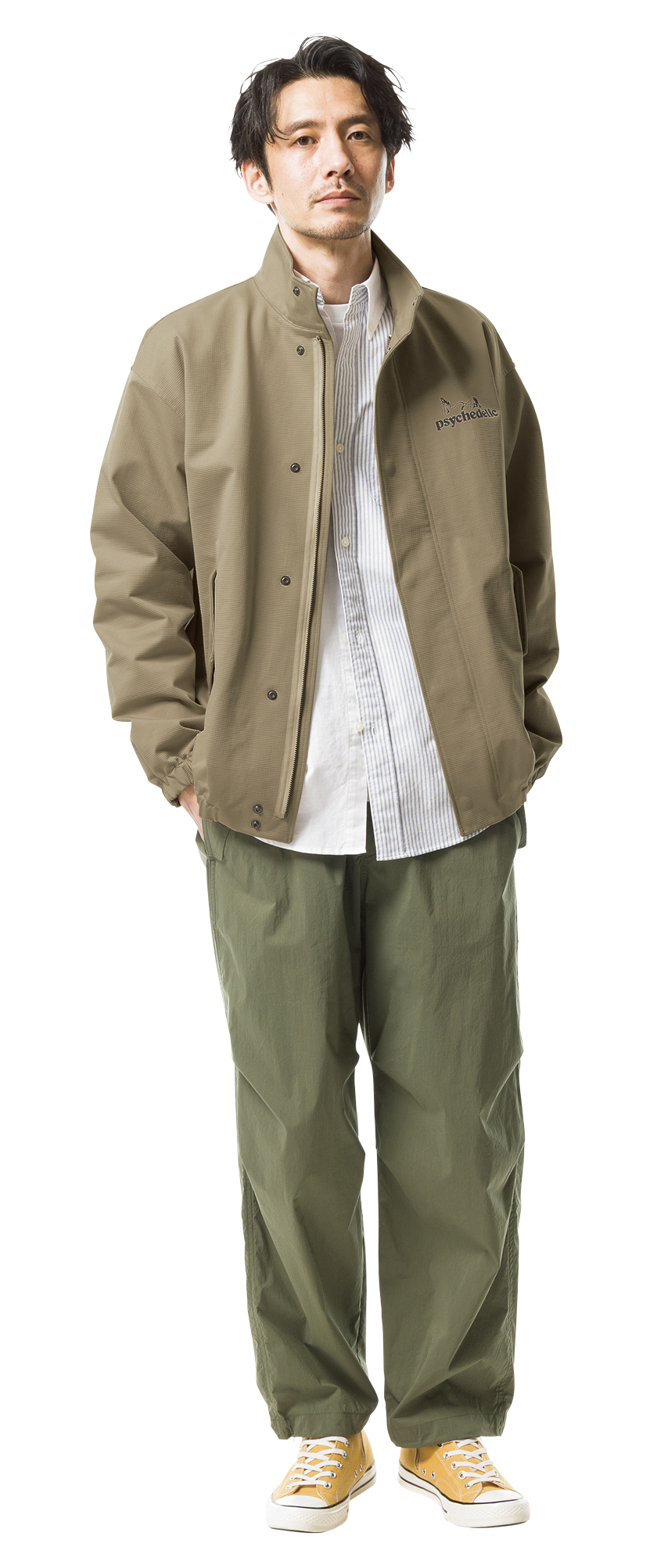 ヒステリックグラマー　スタンドカラーブルゾン