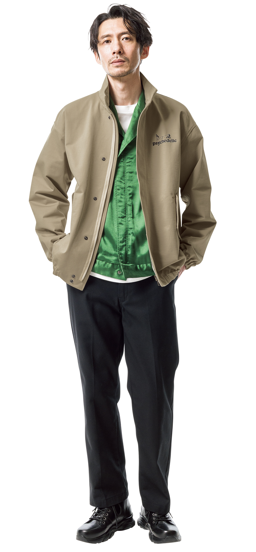 ヒステリックグラマー　スタンドカラーブルゾン