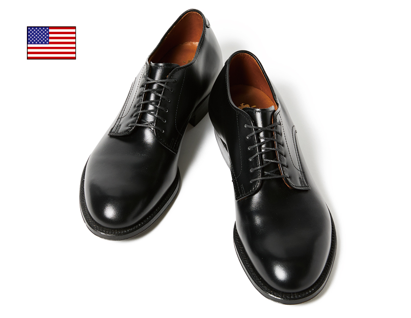 オールデン 53507 ブラック カーフ プレーン トウ