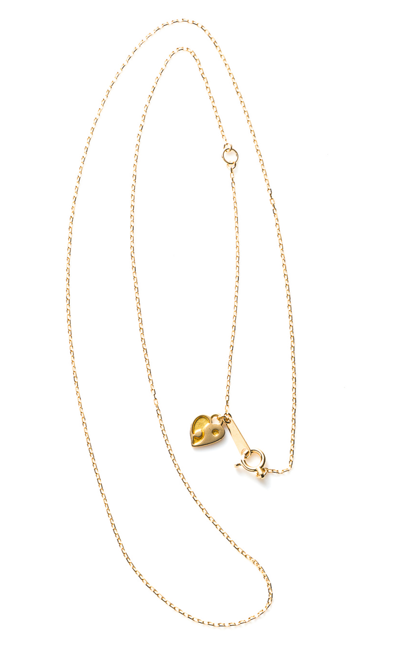 OKURA オクラ ハートインヤン18Kネックレス