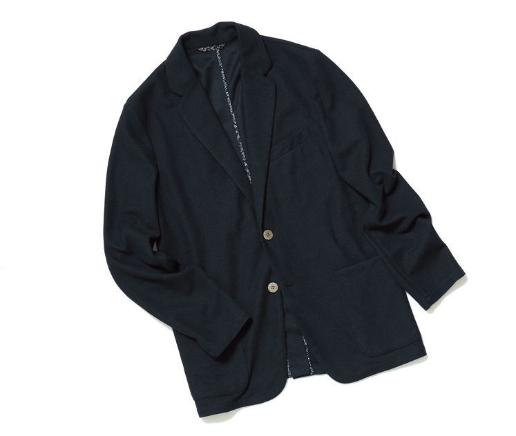 UNION STATION byMEN’S BIGI ユニオンステーションバイ メンズビギ 洗える ハニカムMIXテーラードジャケット