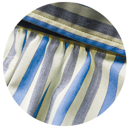 MANAVE マナベ ストライプシャツ