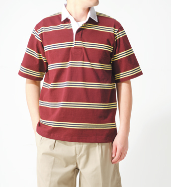 ブルックス ブラザーズ × バーバリアンのラガーシャツ