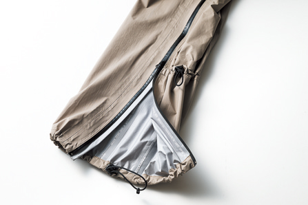 運動性と通気性を底上げするドローコード