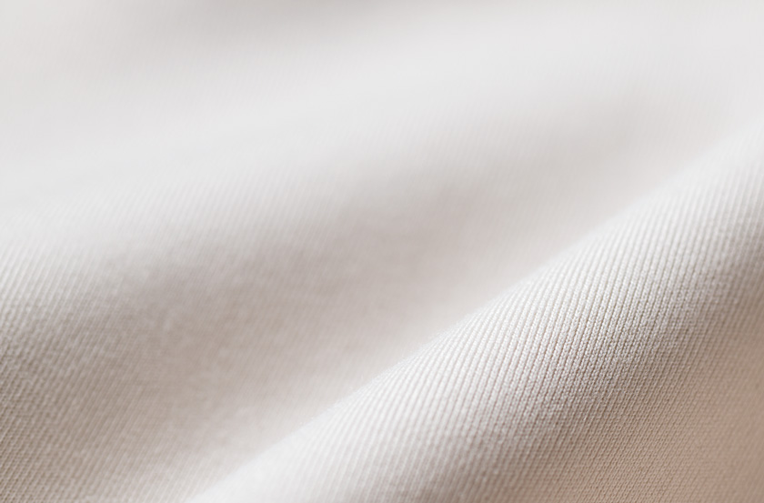 両面ピーチ起毛でとろけるような肌触り