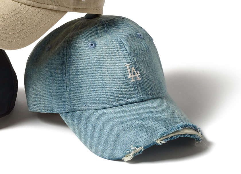 ニューエラ 9TWENTY クラッシュデニム