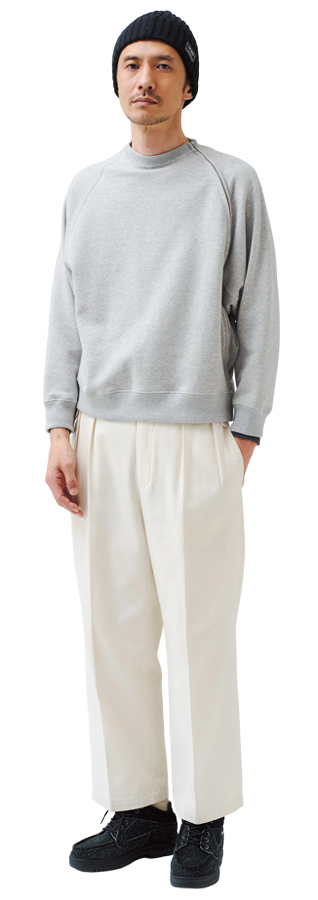 もちろん普通のスウェットとしても