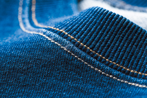 ジムマスター　11ozインディゴスウェットクルーネック