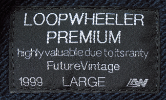 品格高いプレミアムラインの織りネームが鎮座