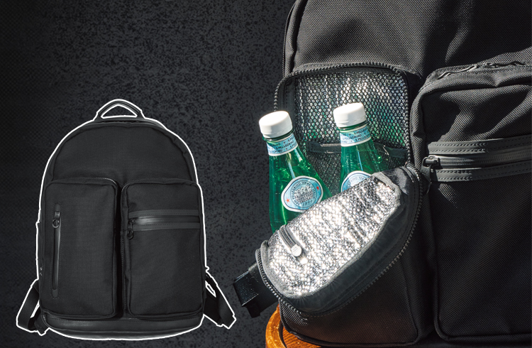 【新発想】冷たい飲み物をキープ！“クーラーボックス付き”万能デイパ