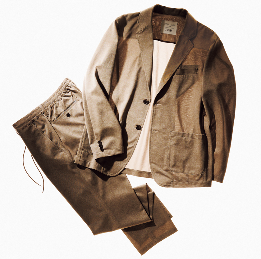 メンズビギ カバロス ダブル リカバリーセットアップジャケット リカバリーセットアップパンツ