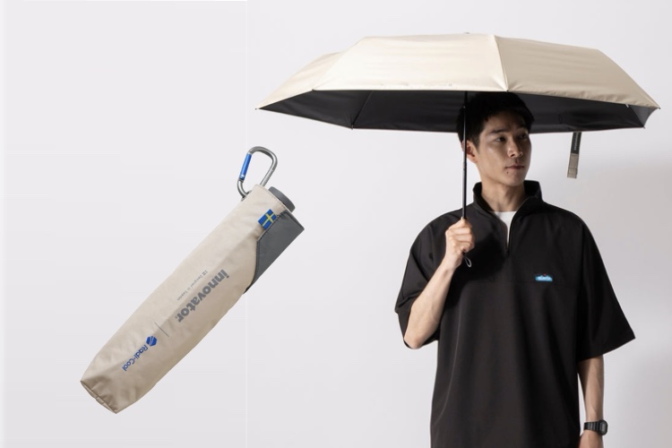 挿す木陰】真夏日の相棒になってくれる放射冷却の晴雨兼用傘