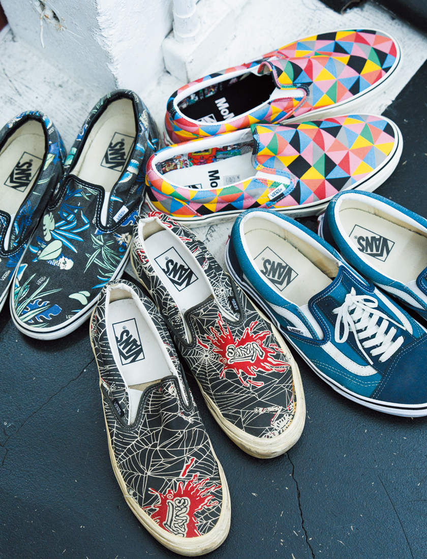 VANS ヴァンズのスリッポン