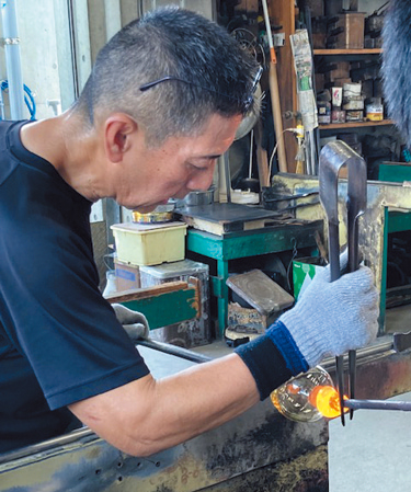 琉球ガラス工房 奥原硝子製造所