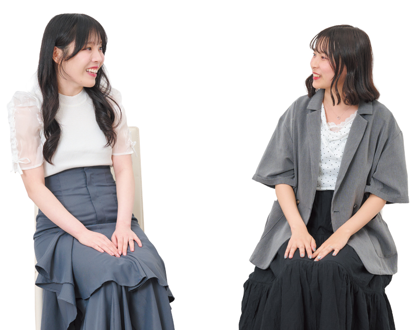 テレビ局デザイナー　ゆうかさん　アパレル勤務　みゆさん
