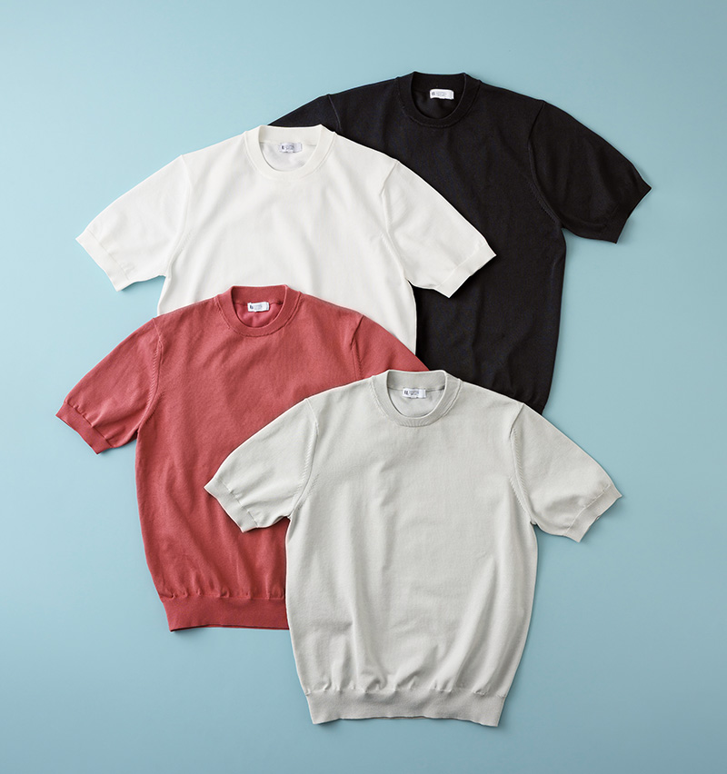 リネンライクで接触冷感付き