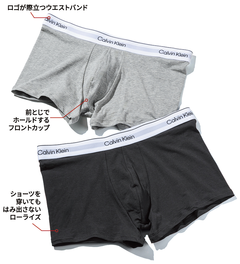 カルバン・クライン アンダーウェア アイコンコットン ストレッチトランクス