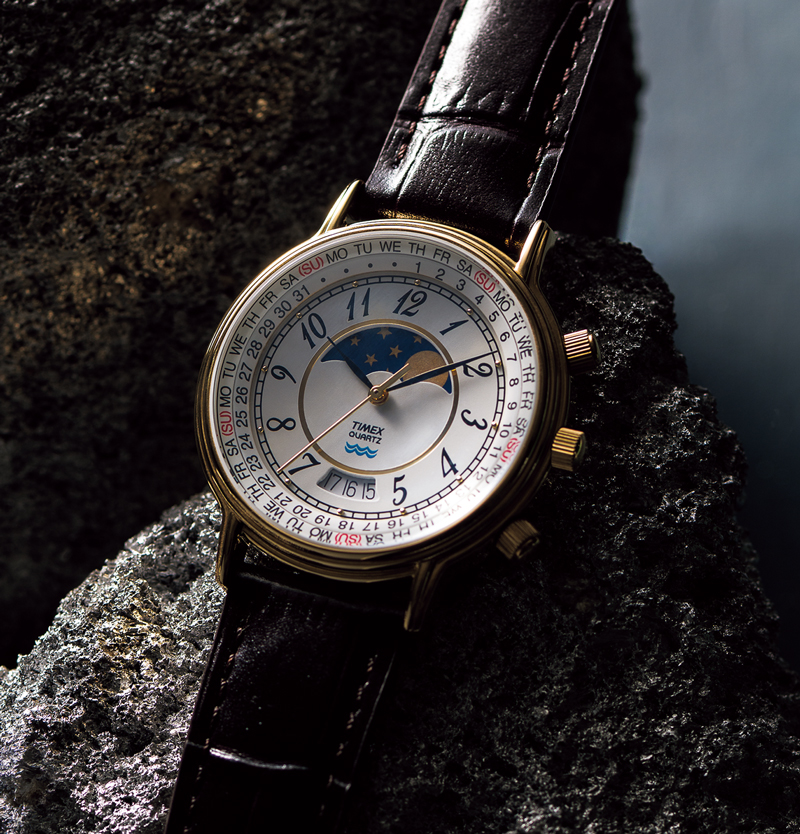 TIMEX 1990 Moon Phase & Calendar Dial Reissue